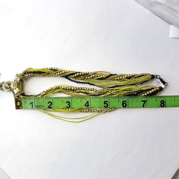 Chunky Fish Pendant Necklace Fashion Gemstone Green Fish Pendant - Picture 9 of 12